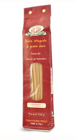 Rustichella Whole Wheat Spaghetti Pasta 1.1lbs